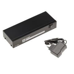 KALEA-INFORMATIQUE Répartiteur Audio vidéo Type Splitter Qui duplique à l'identique 1 Source en entrée vers 8 Sorties simultanée