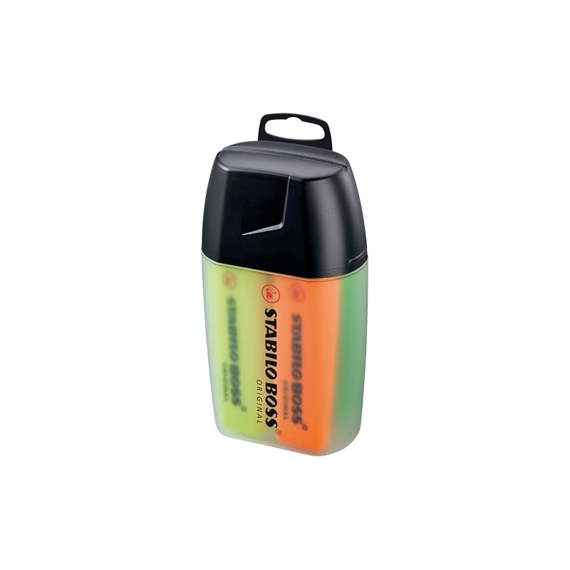 STABILO BOSS ORIGINAL - Surligneur - Boite x 4 surligneurs fluo - Coloris assortis STABILO BOSS ORIGINAL - Surligneur - Boite x 4 surligneurs fluo - Coloris assortis