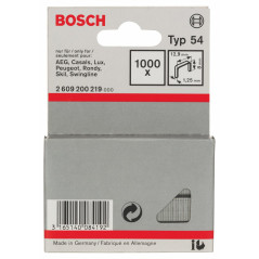 Bosch Accessories 2609200219 Agrafes 8/12,9 mm 1000 pièces Type 54