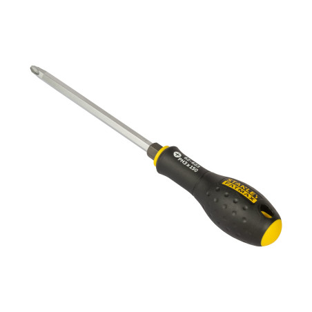 STANLEY Fmht0-62623 Tournevis avec Écrou Ph3 150 mm Gamme FATMAX - Fabriquée en France - Liaison Quasi Incassables - Noyau en Un