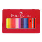 Faber-Castell 112448 - Crayons de couleur Colour Grip, 48 crayons dans un étui métallique, incassables, pour enfants et adultes Faber-Castell 112448 - Crayons de couleur Colour Grip, 48 crayons dans un étui métallique, incassables, pour enfants et adultes