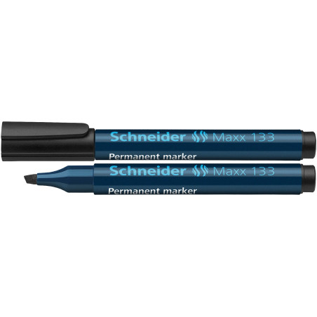 Schneider Maxx 133 Marqueur permanent Bleu Foncé Pochette de 4