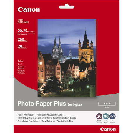 Canon SG-201 Papier Photo Satiné Format 20X25cm (20 feuilles)