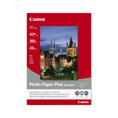 Canon SG-201 Papier Photo Satiné Format A3+ (20 feuilles)