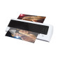 Olympia A 3024 Plastifieuse format max. DIN A 3 (330 mm), température: froid/reglable, plastifie sans support, Noir/Blanc Olympia A 3024 Plastifieuse format max. DIN A 3 (330 mm), température: froid/reglable, plastifie sans support, Noir/Blanc