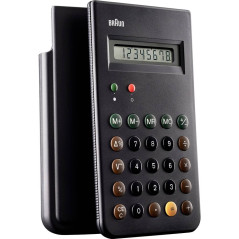 BRAUN BNE001 CALCULATRICE - NOIR