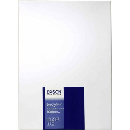 Epson Traditional Photo Paper Papier photo A4 (210 x 297 mm) 325 g/m2 25 feuilles