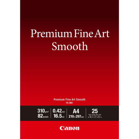 Canon FA-SM1 Papier Photo FineArt Mat Format A4 (25 feuilles) Ancienne Version
