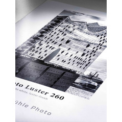 Hahnemühle 10643172 Photo Luster Rouleau de papier 260 g/m² Blanc clair 432 mm x 30 m