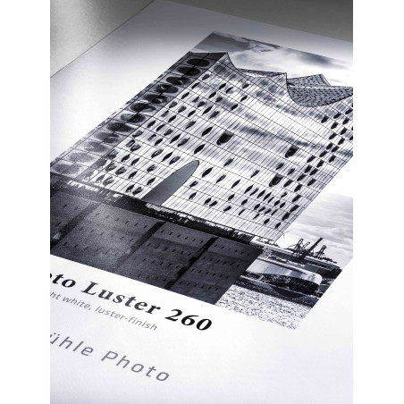 Hahnemühle 10643172 Photo Luster Rouleau de papier 260 g/m² Blanc clair 432 mm x 30 m