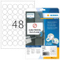 Herma 4387 Étiquettes movables/amovibles diamètre 30 A4 1200 pièces Blanc Herma 4387 Étiquettes movables/amovibles diamètre 30 A4 1200 pièces Blanc