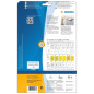 Herma 9532 Étiquettes film adhésif outdoor 63,5 x 33,9 A4 LaserCopy 240 pièces Blanc Herma 9532 Étiquettes film adhésif outdoor 63,5 x 33,9 A4 LaserCopy 240 pièces Blanc