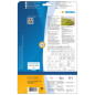 Herma 8694 Étiquettes en plastique 297 x 420 A3 LC 50 pièces Transparent Herma 8694 Étiquettes en plastique 297 x 420 A3 LC 50 pièces Transparent