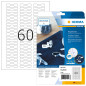 Herma 5116 Étiquettes de bijouterie opaques 49 x 10 A4 Blanc Herma 5116 Étiquettes de bijouterie opaques 49 x 10 A4 Blanc
