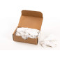 Herma Lot de 1000 étiquettes suspendues blanches 18 x 28 mm avec ficelle 6933 Herma Lot de 1000 étiquettes suspendues blanches 18 x 28 mm avec ficelle 6933