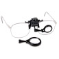 Carson OcuLens loupe de lunettes mains libres, grossissement 5x et 8x, avec fonction de serrage (OL-57) Taille Unique Noir