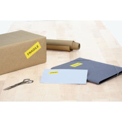 Herma 5058 Étiquettes 105 x 42,3 A4 280 pièces Jaune