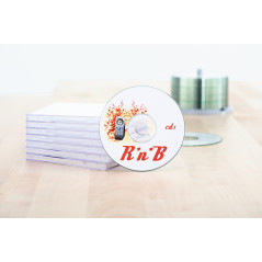 Herma 4471 Étiquettes de CD diamètre 116 A4 200 pièces Blanc