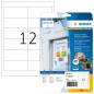 Herma 4574 résistante aux intempéries Film Étiquettes (A4, 97 x 42,3 mm résidus Mat Résistant) 240 pièces Blanc Herma 4574 résistante aux intempéries Film Étiquettes (A4, 97 x 42,3 mm résidus Mat Résistant) 240 pièces Blanc