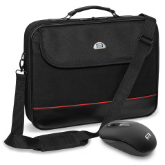 PEDEA Housse pour ordinateur portable "Trendline" Étui pour ordinateur portable jusqu’à 20,1 pouces (51,0 cm) Sacoche à bandouli