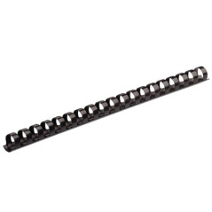 Fellowes - 5330702 - Pack de 25 Anneaux plastiques - 8 mm - Noir