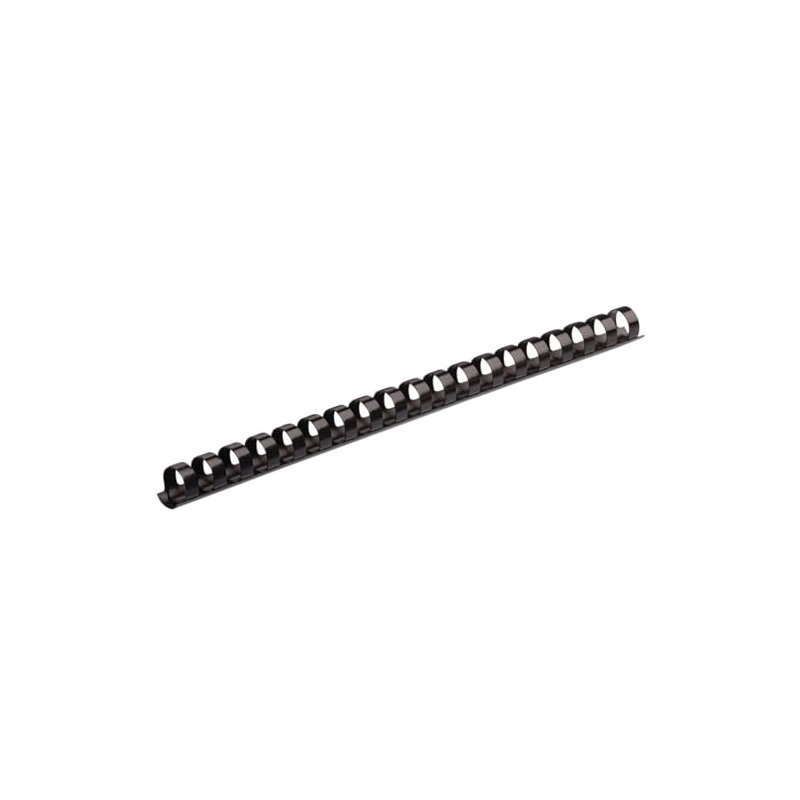Fellowes - 5330702 - Pack de 25 Anneaux plastiques - 8 mm - Noir Fellowes - 5330702 - Pack de 25 Anneaux plastiques - 8 mm - Noir