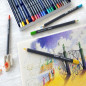 Faber-Castell 114736 - Crayons de couleur avec mine de craie grasse permanente Goldfaber, set de 36 crayons Faber-Castell 114736 - Crayons de couleur avec mine de craie grasse permanente Goldfaber, set de 36 crayons