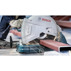 Bosch 1x Disque à tronçonner PRO Metal Longlife pour tronçonneuse et alésage 25,4 mm (pour Acier, Ø 405 mm, Professional Accesso