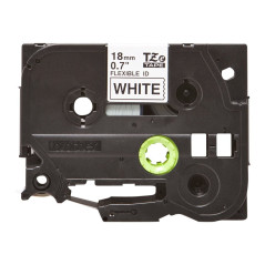 Brother TZe-FX631 | Ruban original Laminé flexible | 12 mm | Noir sur fond Jaune | 8M