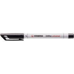 STABILO OHPen - Marqueur - Pochette x 8 stylos marqueurs (encre non-permanente/pointe superfine 0,4mm)