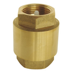 SOMATHERM FOR YOU, Clapet de retenue universel 3/4" Double Femelle en laiton et plastique, montage toutes positions, norme ACS,