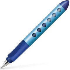 FABER-CASTELL 149847 - Stylo à plume Scribolino, pour droitiers, plume A, bleu, 1 pièce