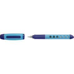 FABER-CASTELL 149847 - Stylo à plume Scribolino, pour droitiers, plume A, bleu, 1 pièce