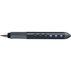 FABER-CASTELL 149861 - Stylo plume scolaire Scribolino pour gauchers, plume L, noir, 1 pièce