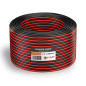 Manax Câble d'enceinte 2 x 1,50 mm² CCA Rouge/noir Rouleau de 50 m Manax Câble d'enceinte 2 x 1,50 mm² CCA Rouge/noir Rouleau de 50 m
