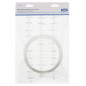 Xavax Réducteur de diamètre (pour hottes aspirantes de 150 mm sur 125 mm) Blanc