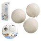 Xavax Balles de séchage (en laine, 3 pièces, 100% naturelles en laine de mouton, idéales aussi pour le duvet, balles de séchage) Xavax Balles de séchage (en laine, 3 pièces, 100% naturelles en laine de mouton, idéales aussi pour le duvet, balles de séchage)
