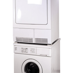 Xavax Fixations pour Sèche-linge (Plaques de Fixation Auto-adhésives, 5 x 5 cm, résistantes à l'humidité, antidérapantes grâce à