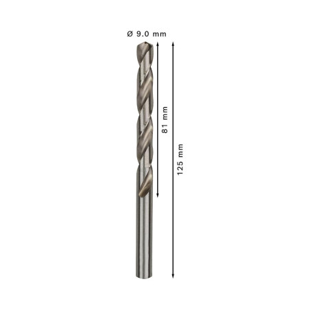 BOSCH Forêt spiralé pour métal 2 608 595 075