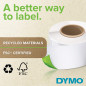 DYMO Étiquettes Industrielles Durables pour Imprimantes à Étiquettes LabelWriter, Blanc, 25 x 25 mm, 2 Rouleaux de 850 DYMO Étiquettes Industrielles Durables pour Imprimantes à Étiquettes LabelWriter, Blanc, 25 x 25 mm, 2 Rouleaux de 850