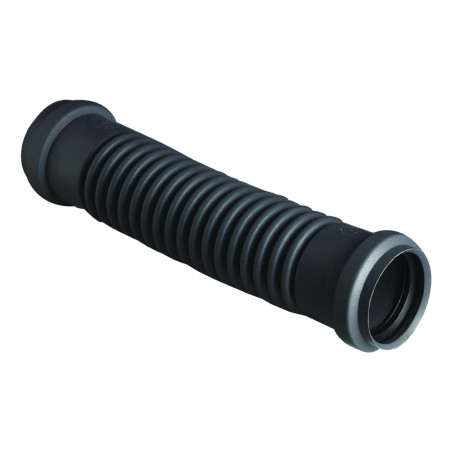 Wirquin 79019001 Raccord wc souple magicoude F/F D32, à emboîter (push-fit) pour évacuation, gris