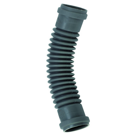 Wirquin 79019001 Raccord wc souple magicoude F/F D32, à emboîter (push-fit) pour évacuation, gris