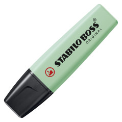 STABILO BOSS ORIGINAL Pastel - Surligneur - blister x 3 surligneurs pastel - jaune + lilas + menthe