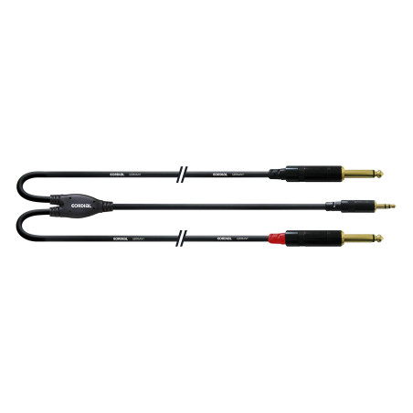 Cordial Câble carte son jack 3 m Câble adaptateur CFY 3.0 WPP-LONG - Câble d'Insertion