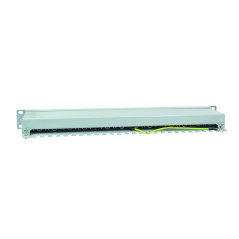 Logilink NP0053 - Cat6 - S/UTP (STP) - Gris - Acier - Montage de Rack - 1U