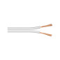 Wentronic 25m 2x 0.5mm Câble pour enceinte - Blanc