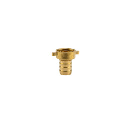 Gardena Contrôle de tube en laiton 2 pièces: vissage de laiton de haute qualité, 26,5 mm (G 3/4 Pouce) - fil, pour 19 mm (3/4 Po