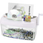 Peach PS300-21 Destructeur de documents coupe croisée 1 feuille de 4 litres avec particules 3,5 x 4 mm (P-3) Papier CDs, cartes Peach PS300-21 Destructeur de documents coupe croisée 1 feuille de 4 litres avec particules 3,5 x 4 mm (P-3) Papier CDs, cartes