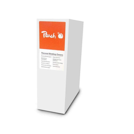 Peach PBT406-04 Lot de 100 pochettes thermiques pour 40 feuilles (A4, 80 g/m²)