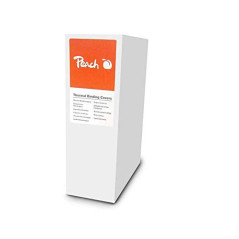 Peach Thermo-relieuse Couverture, Blanc, pour 120 Feuilles (A4, 80gsm), 80 pièces - PBT406-08